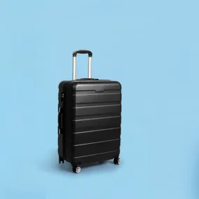 20" Carry On Luggage Case - Black