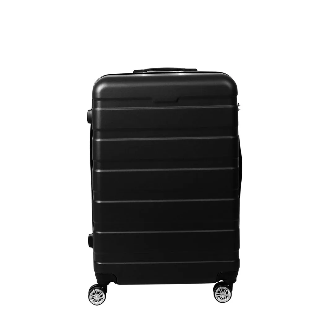 20" Carry On Luggage Case - Black