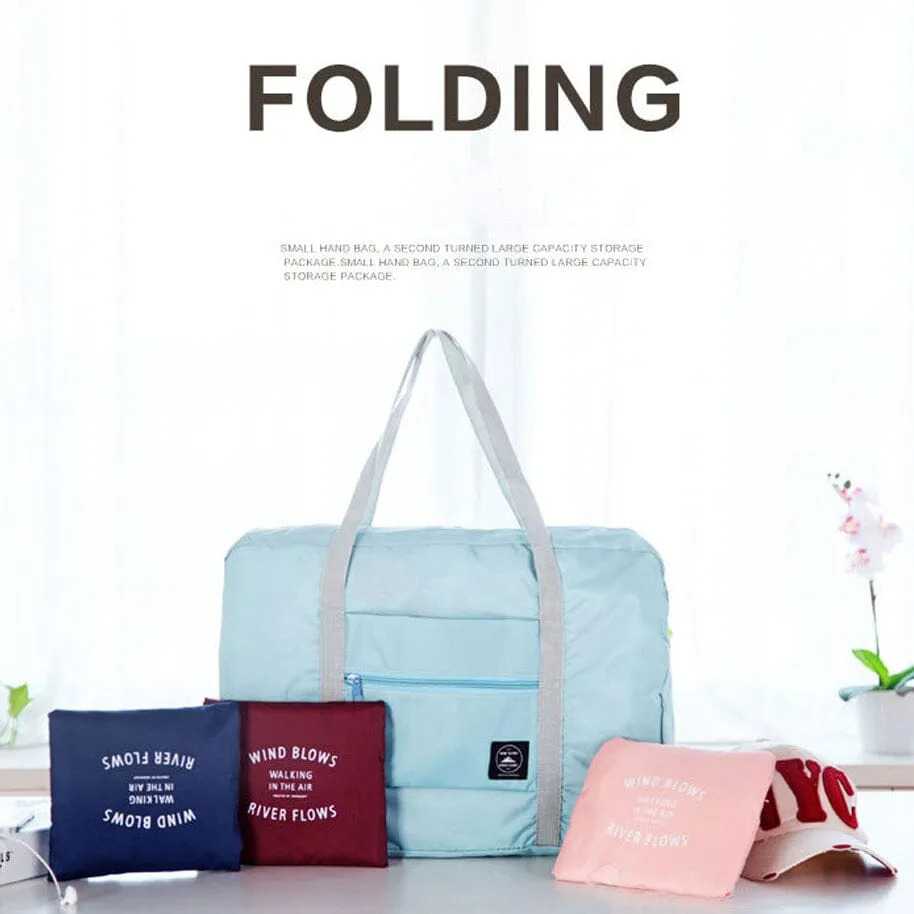 3-Pack: Compact & Stylish Foldable Travel Storage Bag