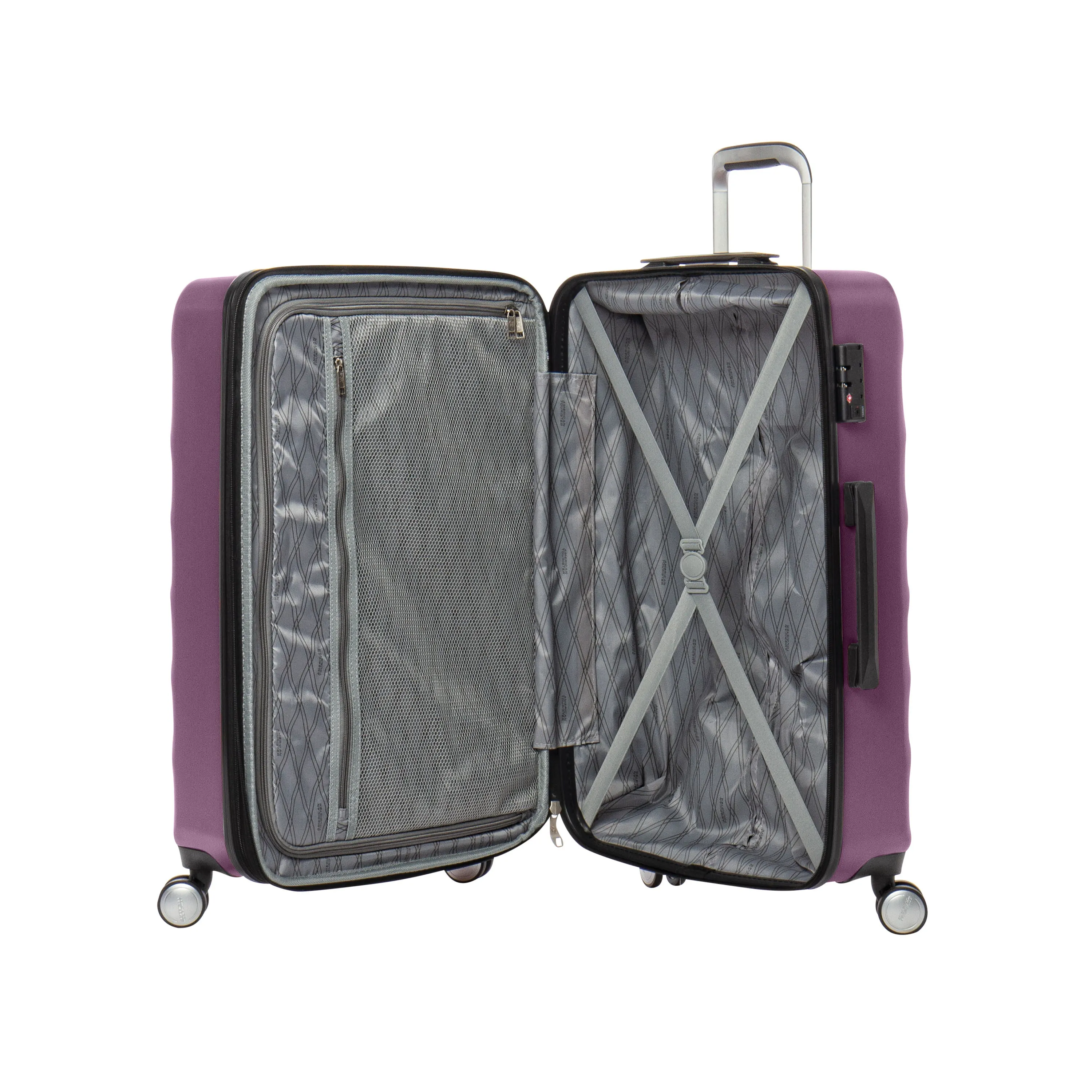 American Tourister Crave Collection 2 Piece Expandable Spinner Luggage Set - Carry-On and Large