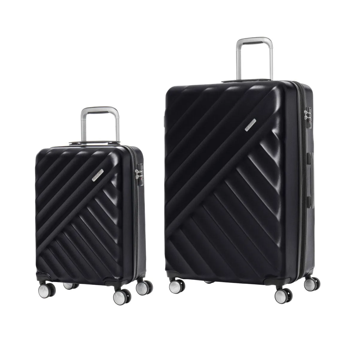 American Tourister Crave Collection 2 Piece Expandable Spinner Luggage Set - Carry-On and Large