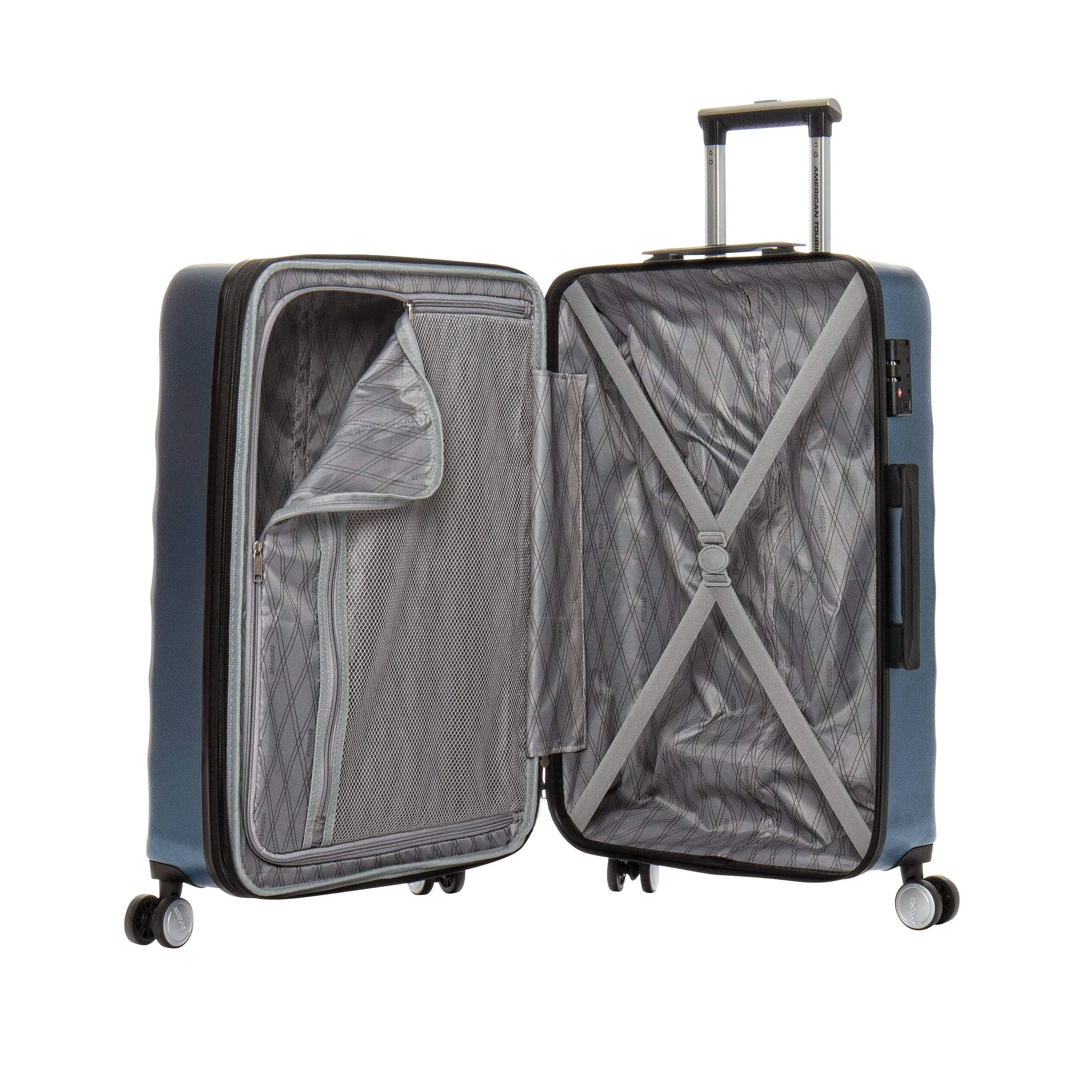 American Tourister Crave Collection 2 Piece Expandable Spinner Luggage Set - Medium and Large