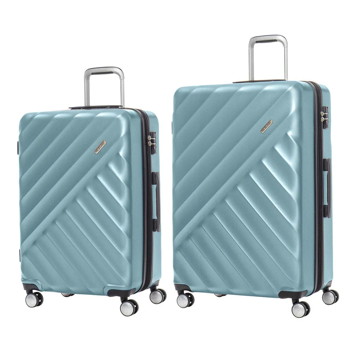 American Tourister Crave Collection 2 Piece Expandable Spinner Luggage Set - Medium and Large