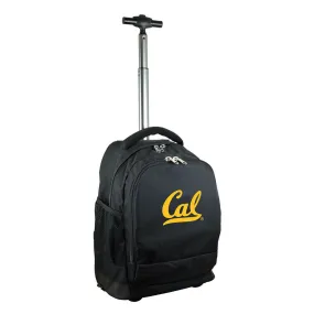 Berkeley Premium Wheeled Backpack in Black