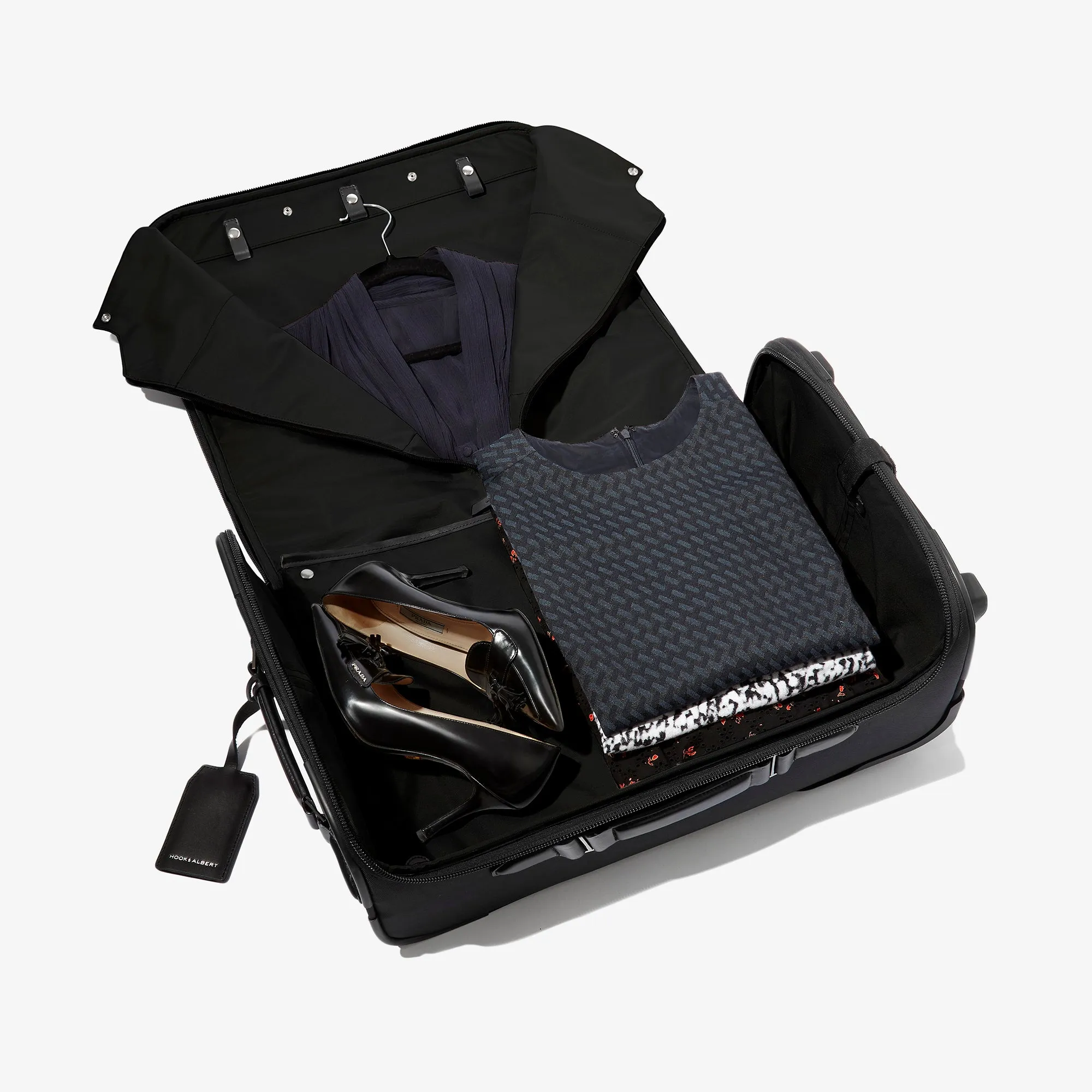 Black Garment Luggage Carry-On