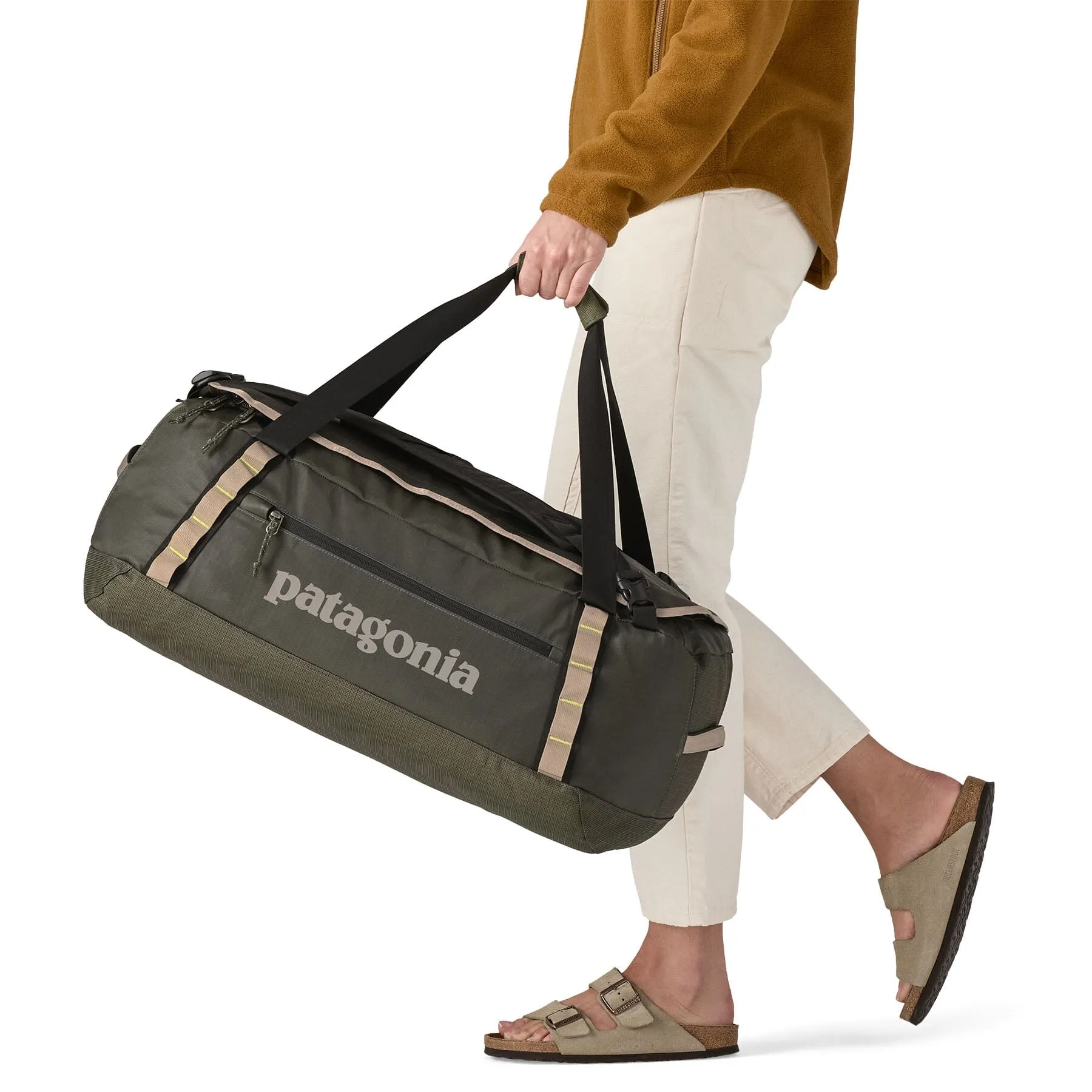 Black Hole Duffel 55L - 100% postconsumer recycled polyester