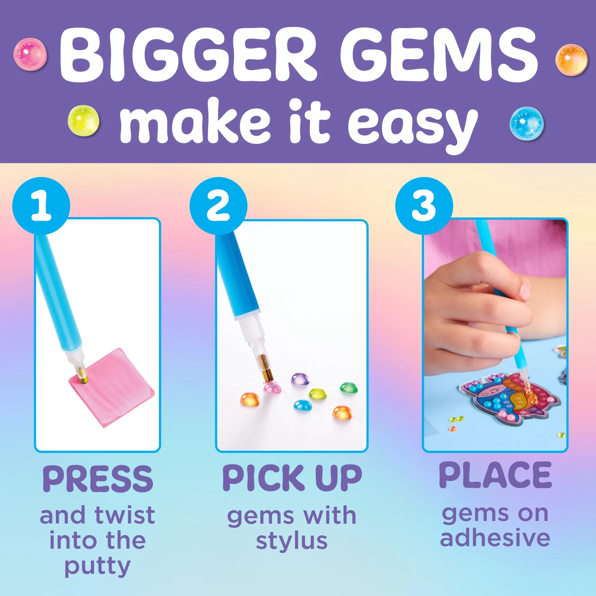 Bubble Gems™ Backpack Keychains - #6462000