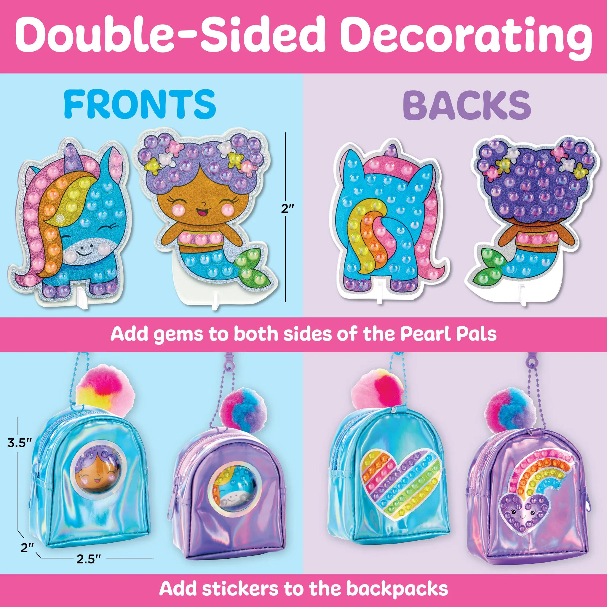 Bubble Gems™ Backpack Keychains - #6462000