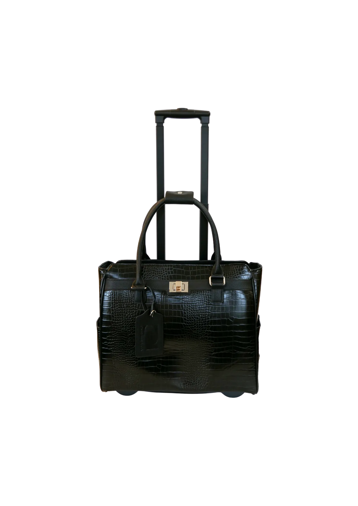 Cabrelli Cassandra Croc Roller briefcase