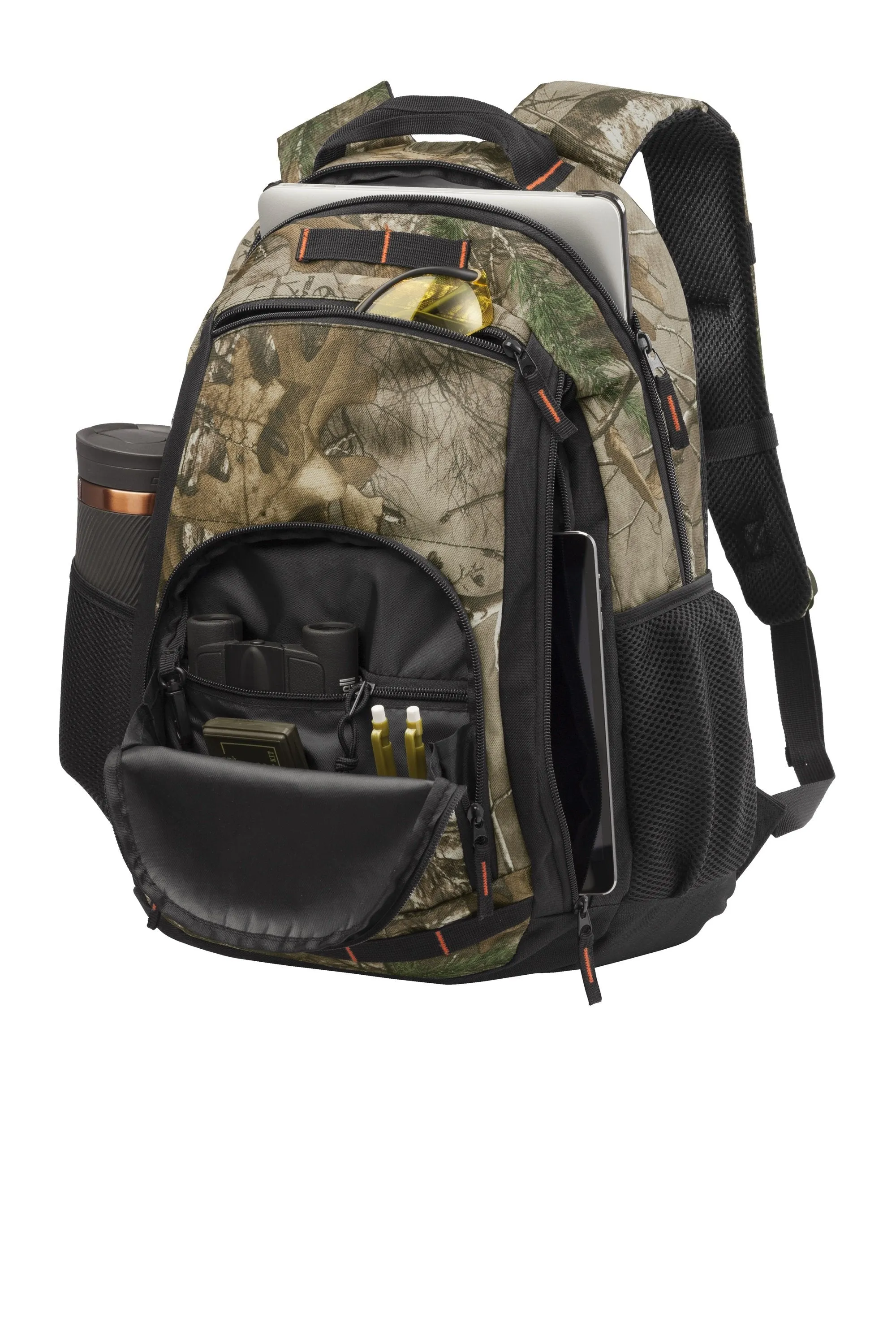 Camo Xtreme Backpack with Side Pockets and Laptop Pouch