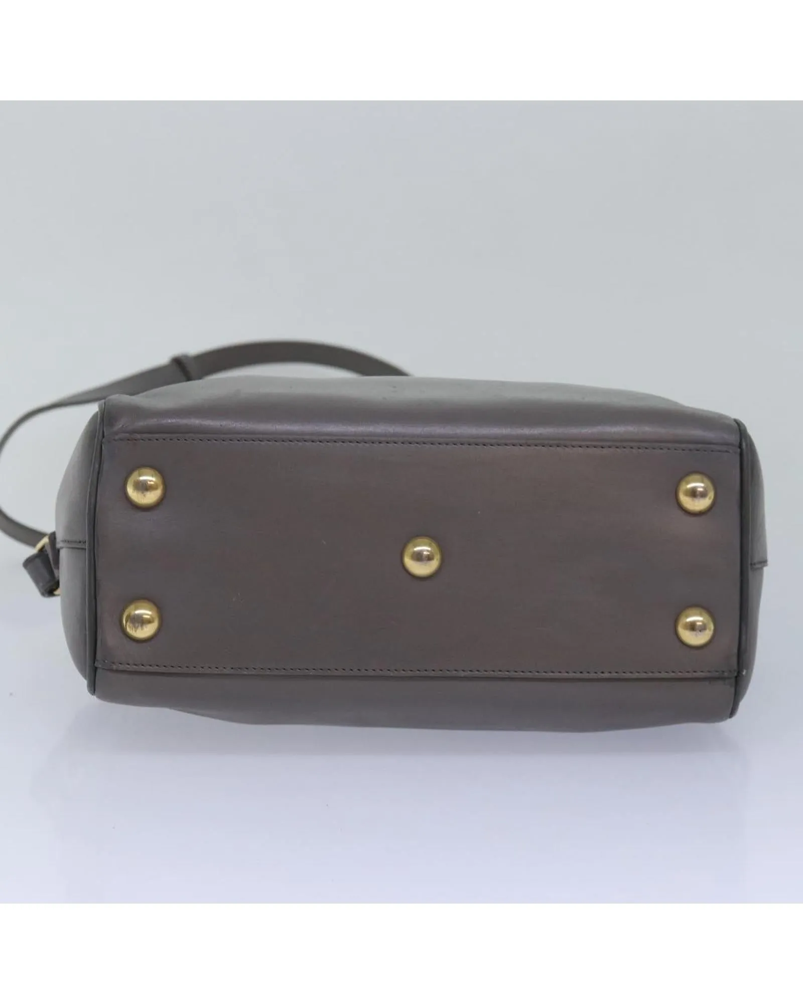 Classic Leather Baby Duffel 2-Way Hand Bag