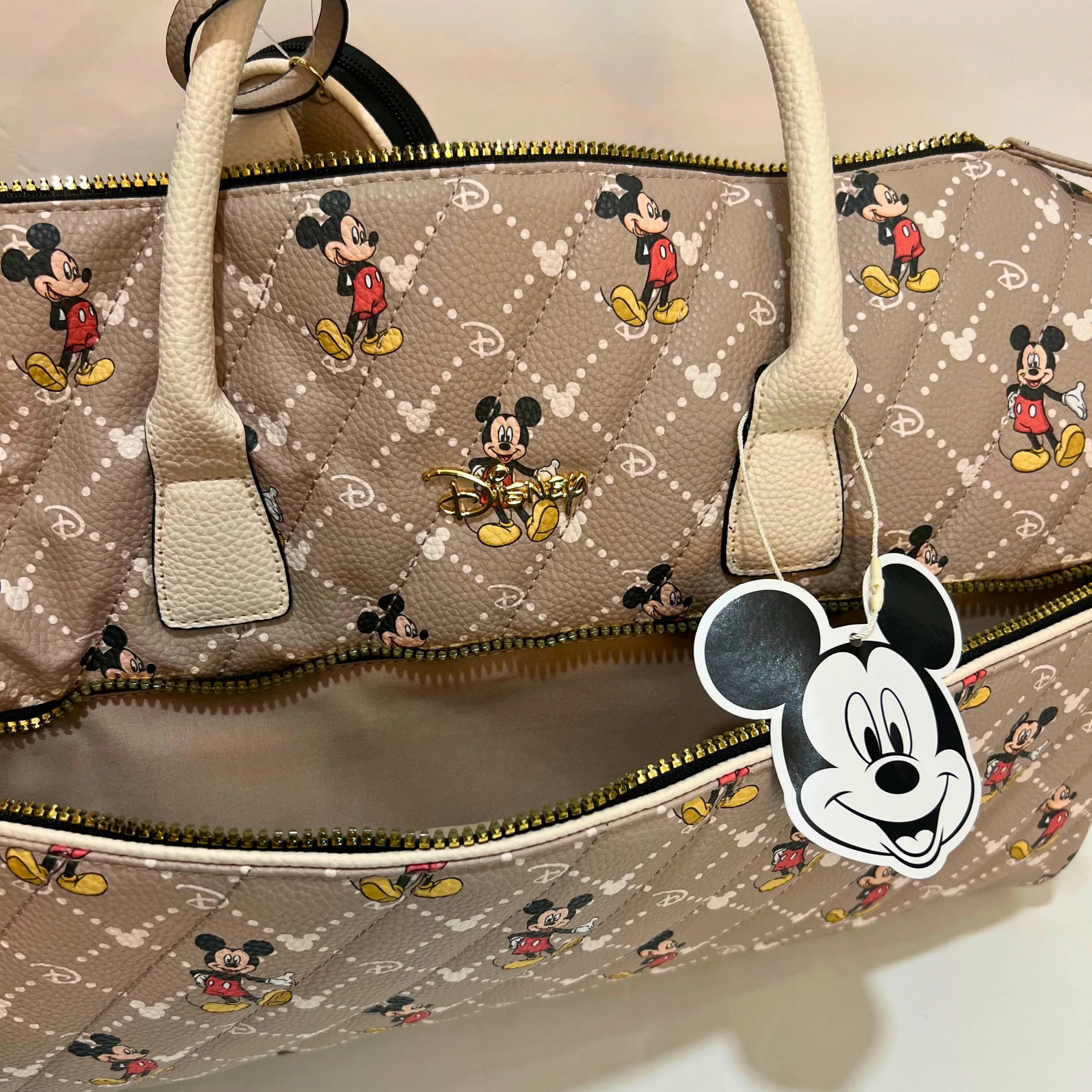 Disney Mickey Mouse Weekender/Duffle/Overnight Travel Bag