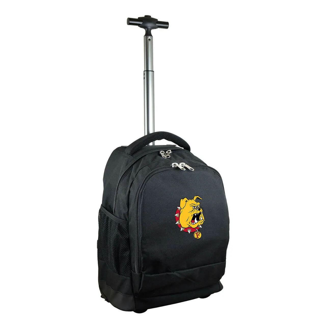 Ferris State Premium Wheeled Backpack in Black