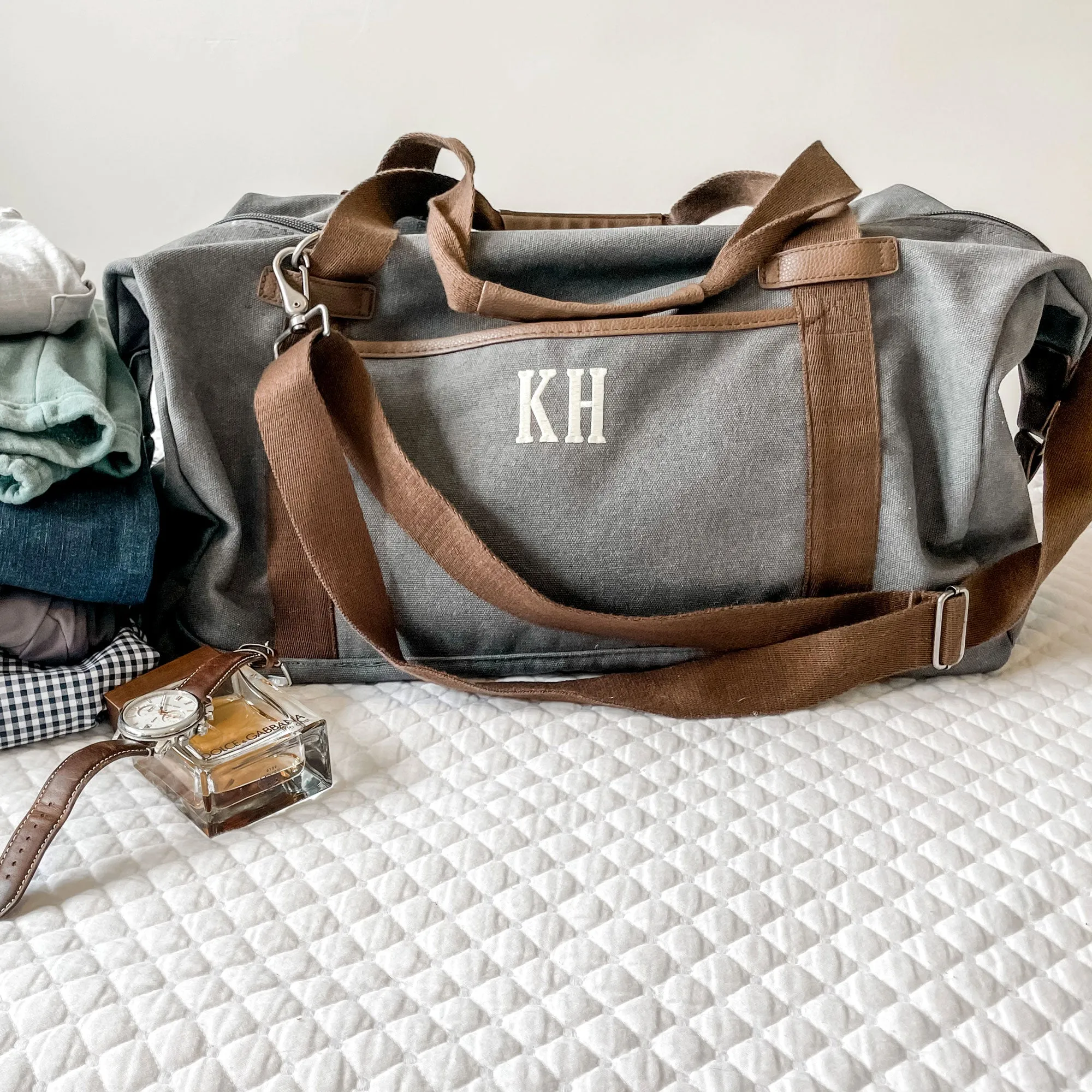 Grayson Cotton Canvas Duffel