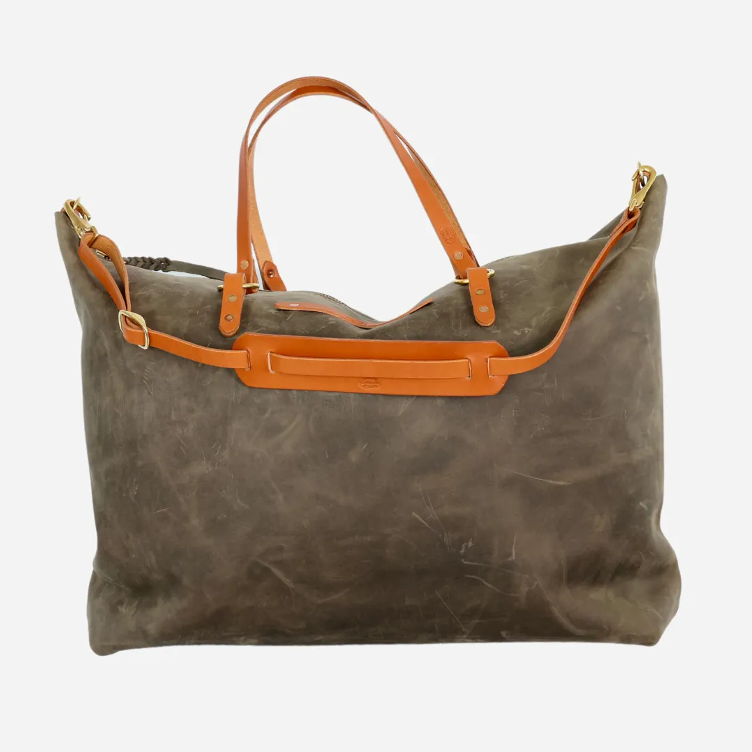 Grey Oil Runaway Duffel