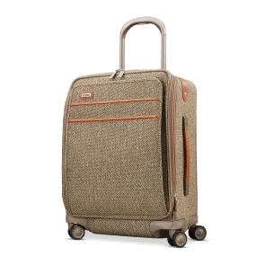 Hartmann Tweed Legend 21" Domestic Carry On Expandable Spinner Natural Tweed