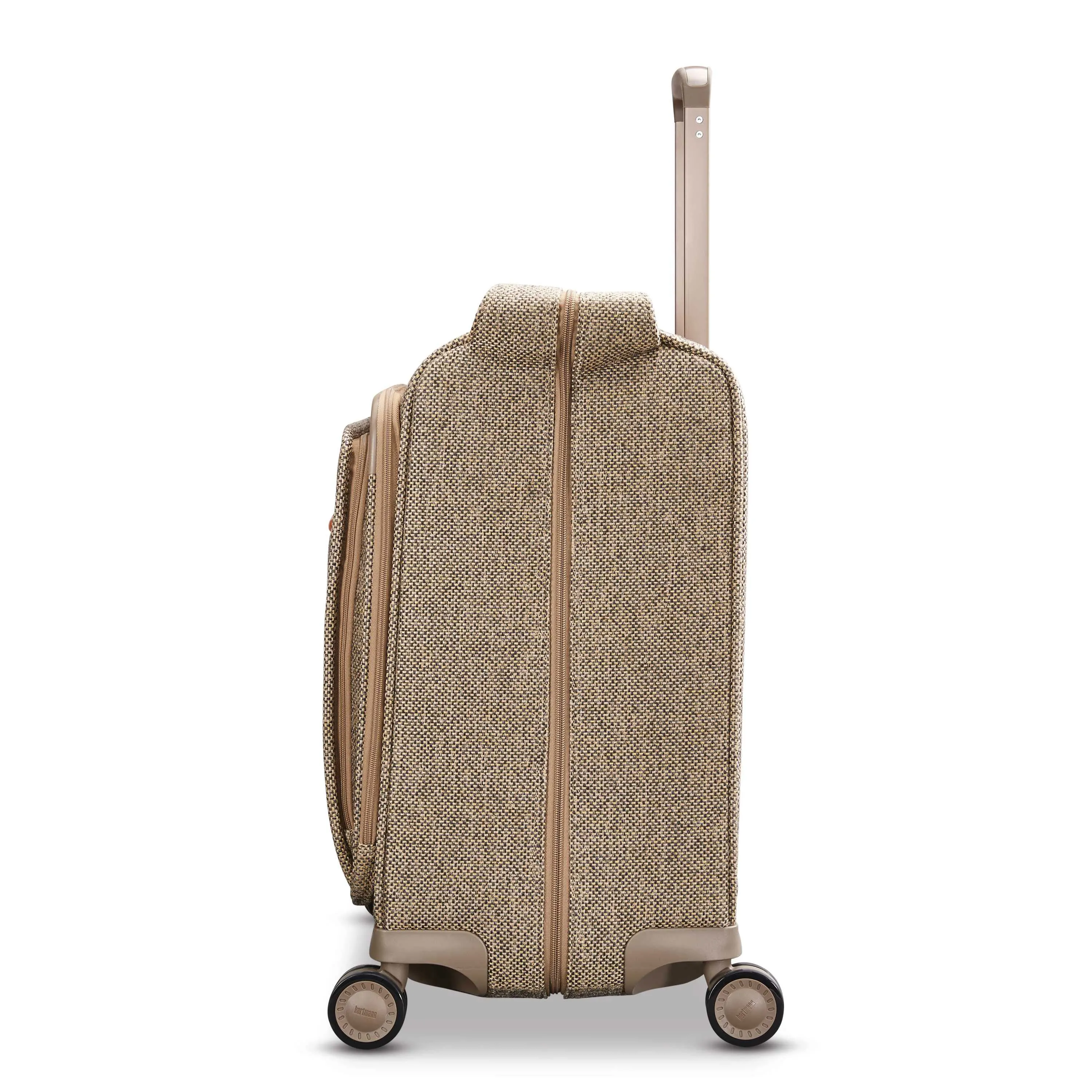 Hartmann Tweed Legend 22" Voyager Spinner GB Natural Tweed