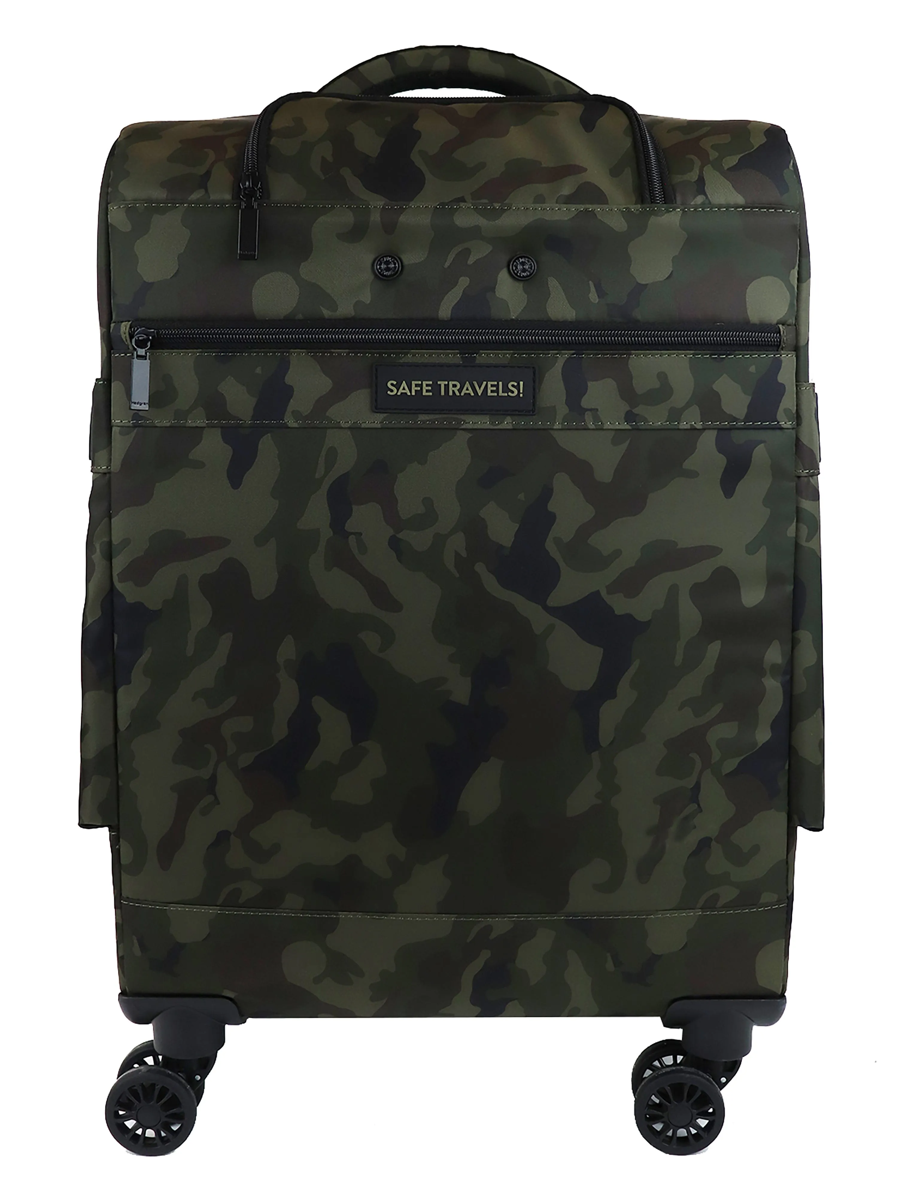 Hedgren Adventurer 24" Sustainable Checked Spinner Olive Camo