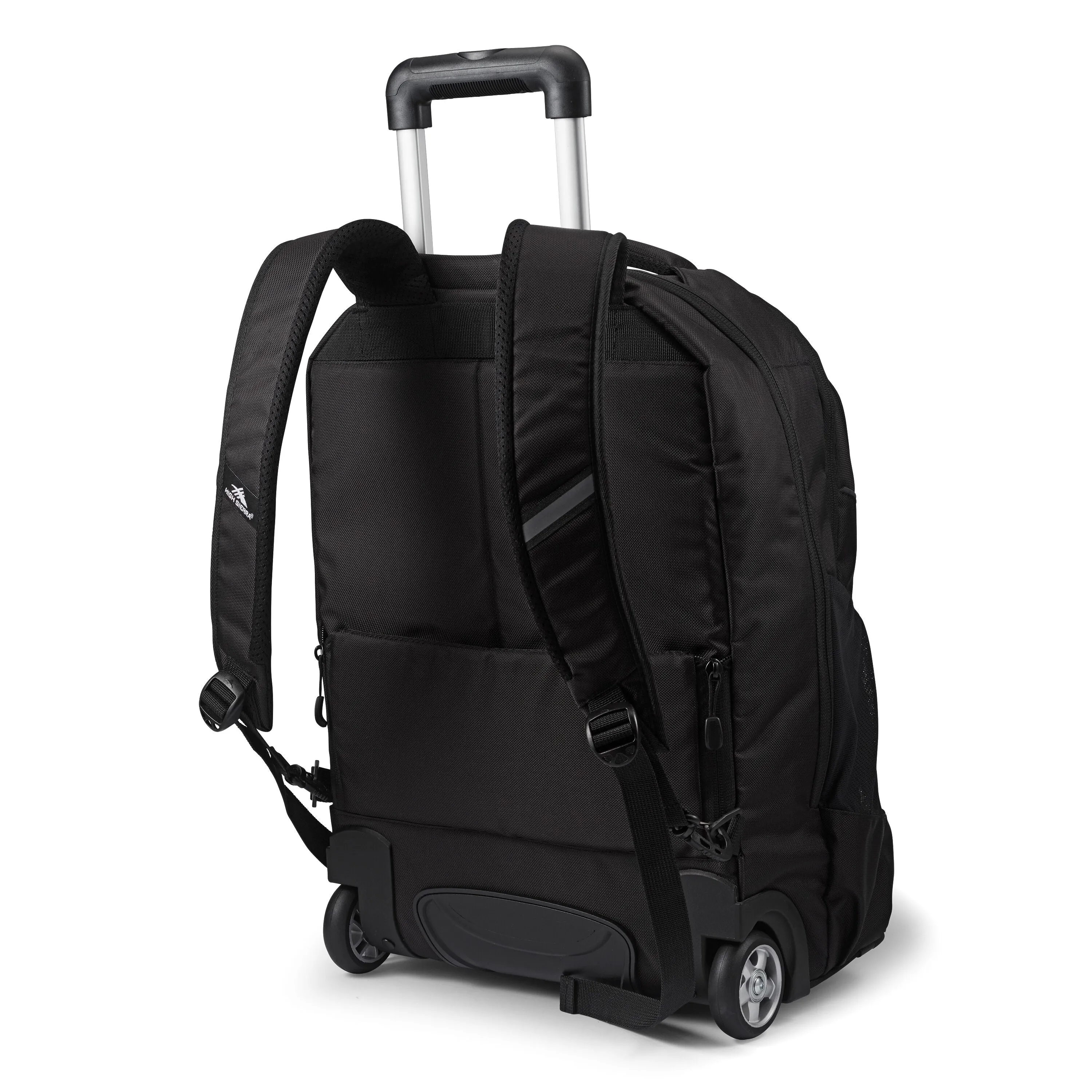 High Sierra Powerglide Pro Wheeled Backpack - Black