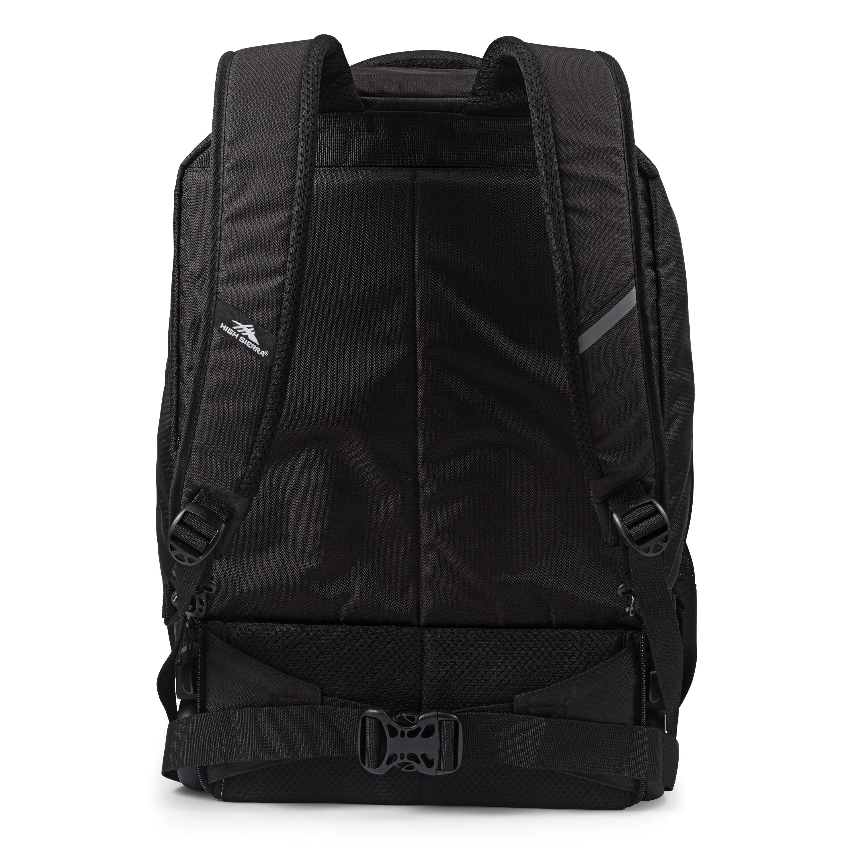 High Sierra Powerglide Pro Wheeled Backpack - Black