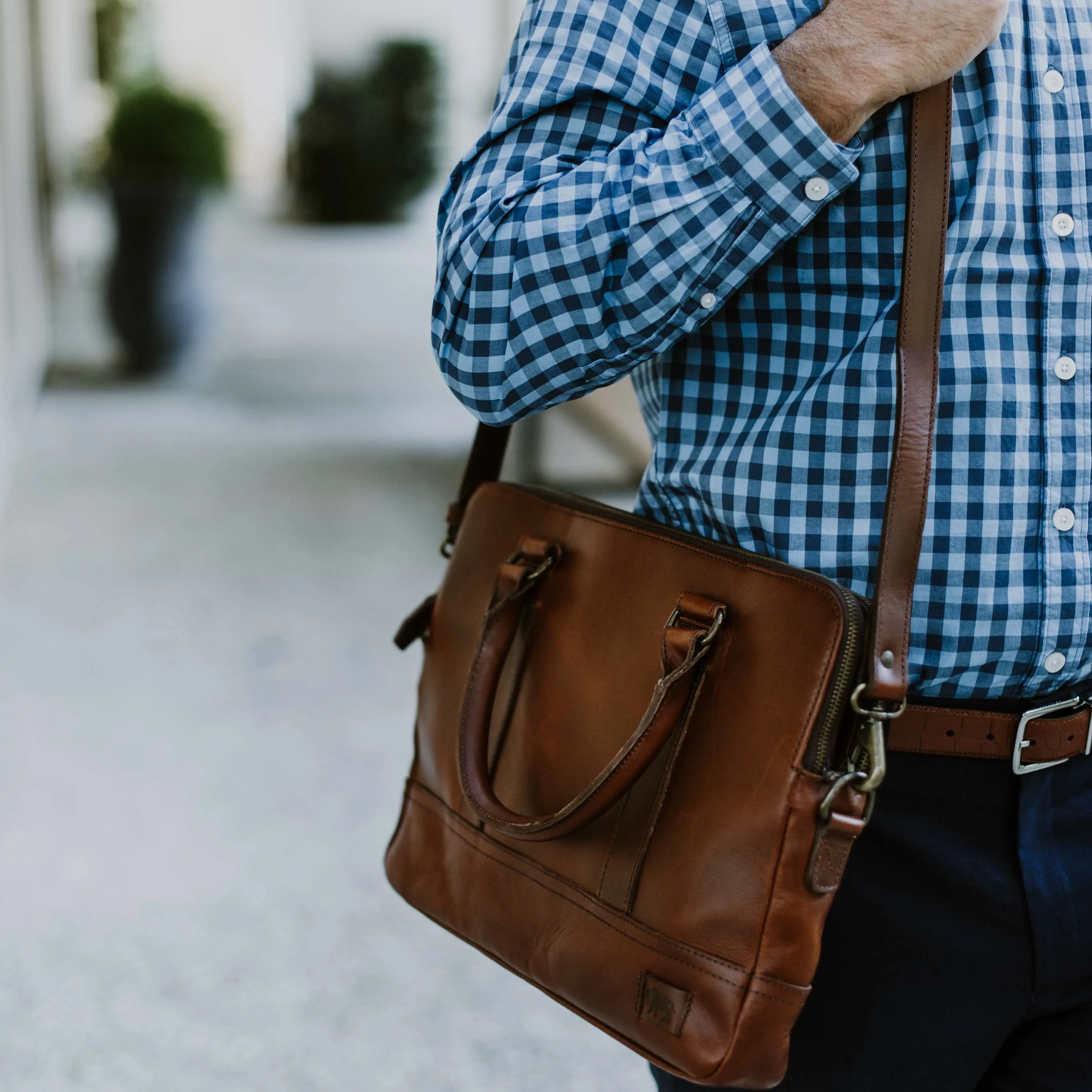 Jefferson Leather Attache | Elderwood