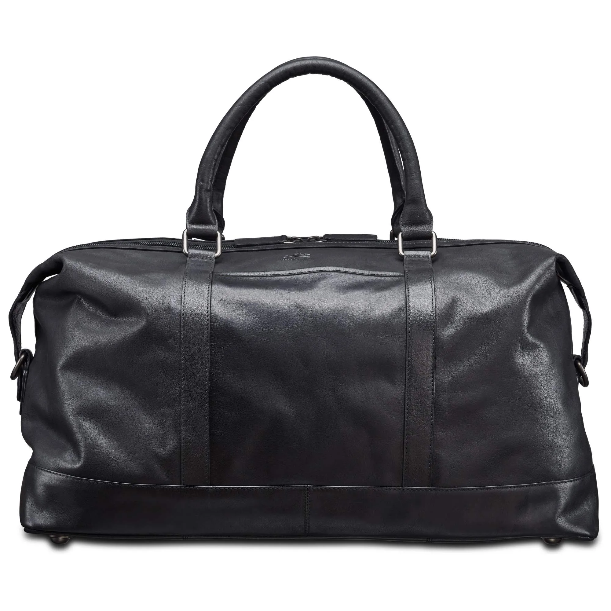 Mancini Buffalo Leather Carry On Duffle