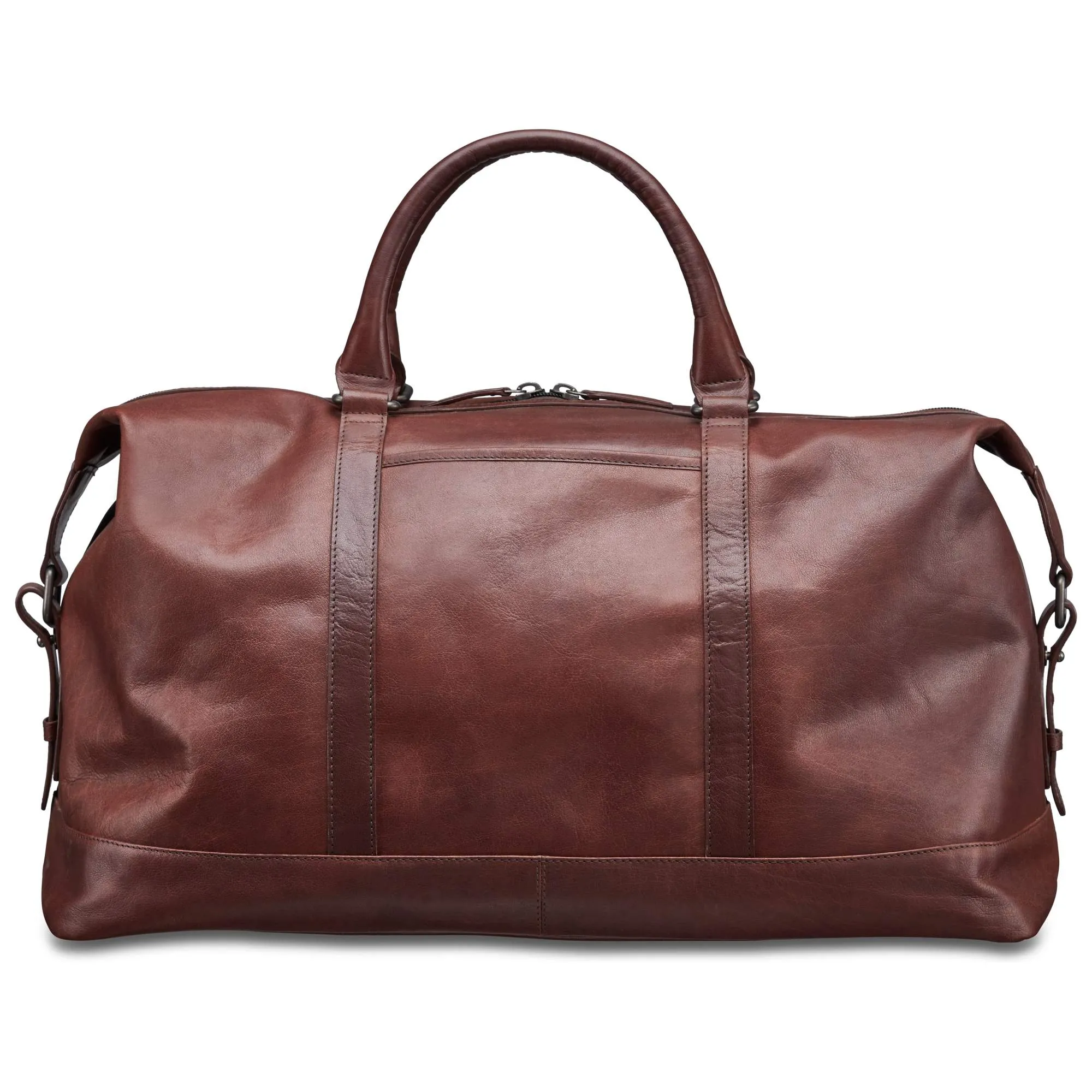 Mancini Buffalo Leather Carry On Duffle