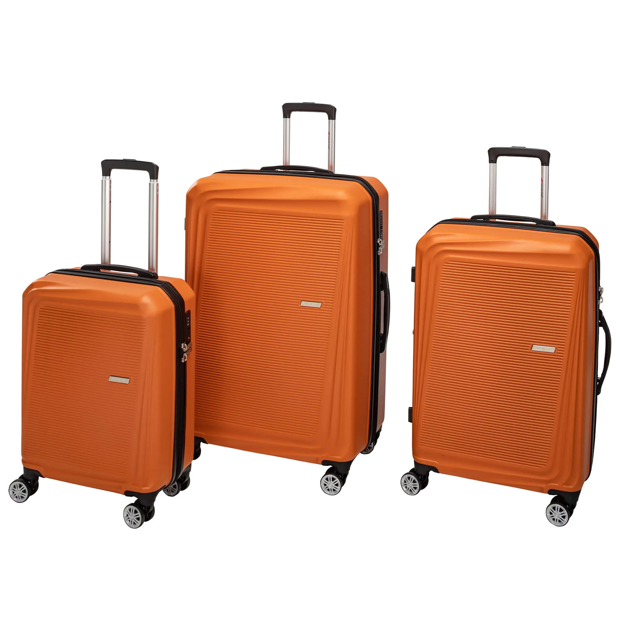 Mancini Sydney Collection Lightweight Spinner Luggage Set