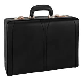 McKlein USA Turner Leather Expandable Attache Case Assorted Colors