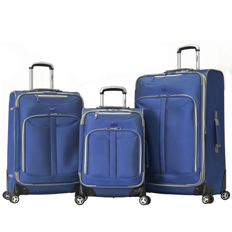 Olympia Tuscany 3pc Exp Spinner Luggage Set