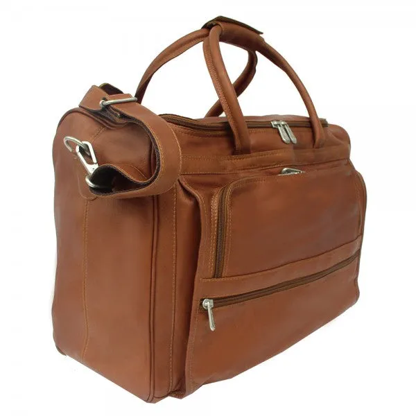 Piel Leather Computer Carry All Bag Assorted Colors