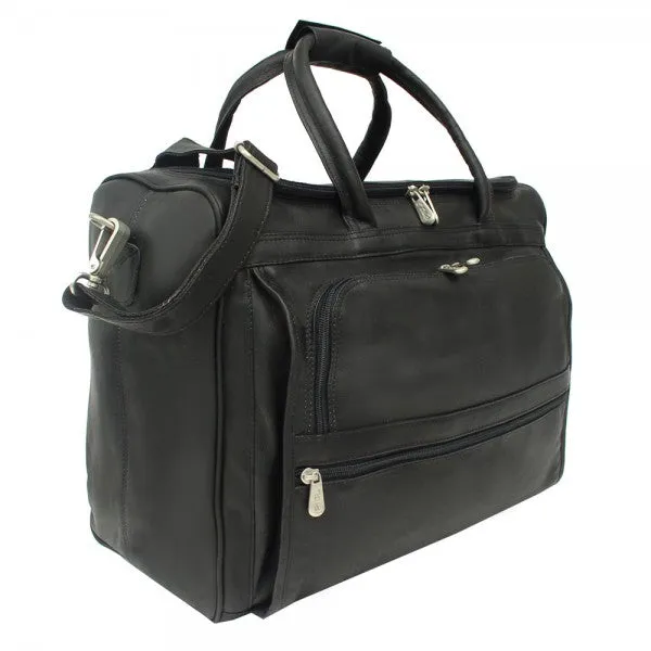 Piel Leather Computer Carry All Bag Assorted Colors