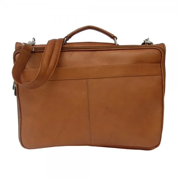 Piel Leather Double Executive Computer Bag Assorted Colors