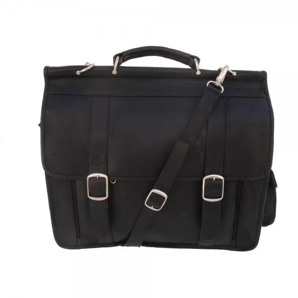 Piel Leather European Briefcase