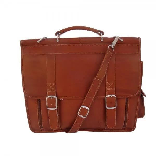 Piel Leather European Briefcase