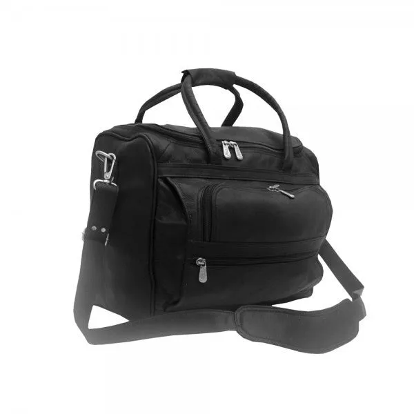 Piel Leather Small Computer Carry On Bag Assorted Colors