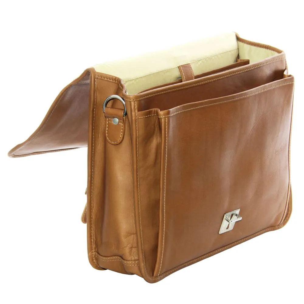 Piel Small Flap Over Laptop/ Tablet Brief