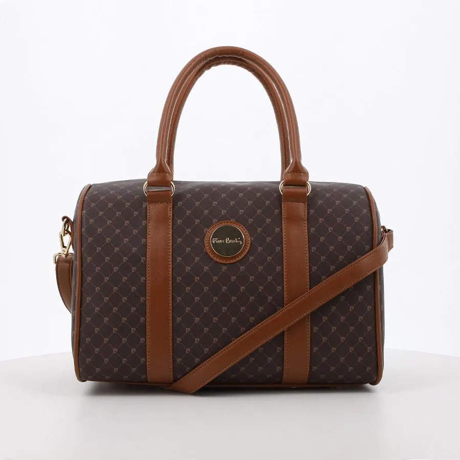 Pierre Cardin Guliana Bowling Bag | Brown