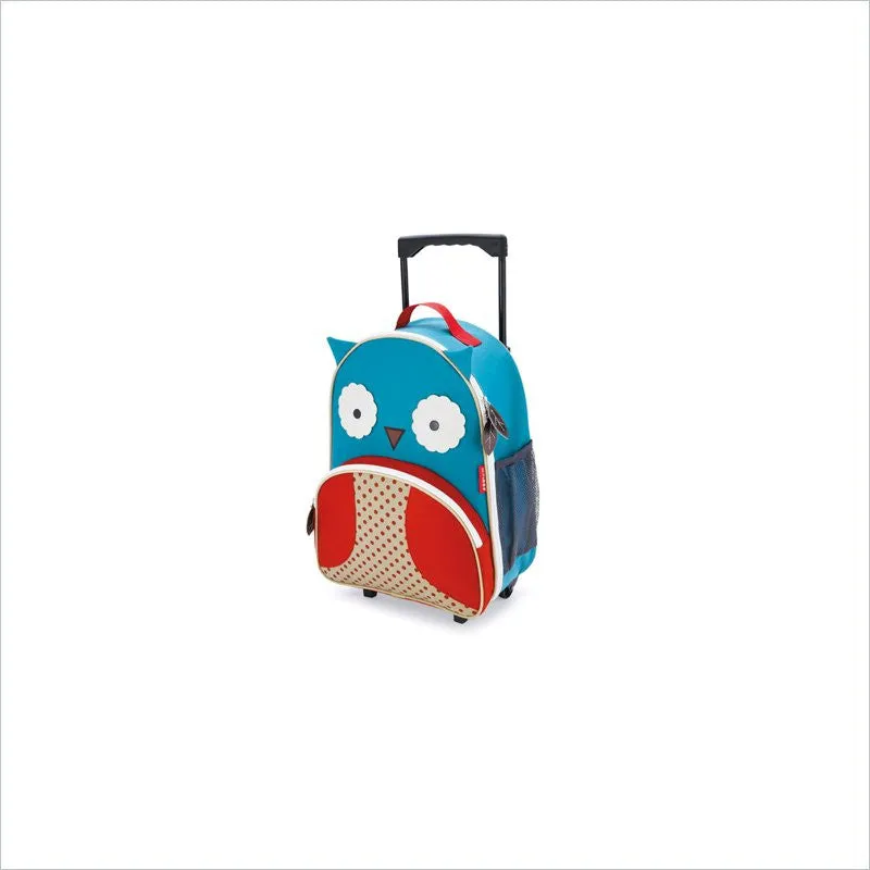 Skip Hop Zoo Luggage Kids Rolling Luggage in Owl