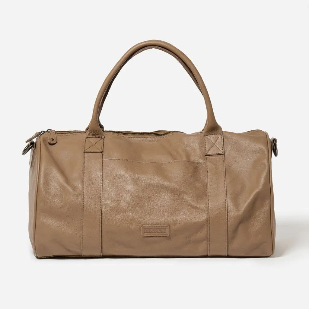 Stitch & Hide Globe Weekender Leather Duffel