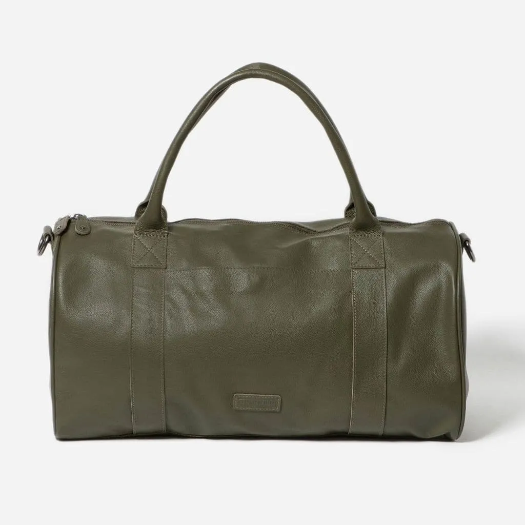 Stitch & Hide Globe Weekender Leather Duffel