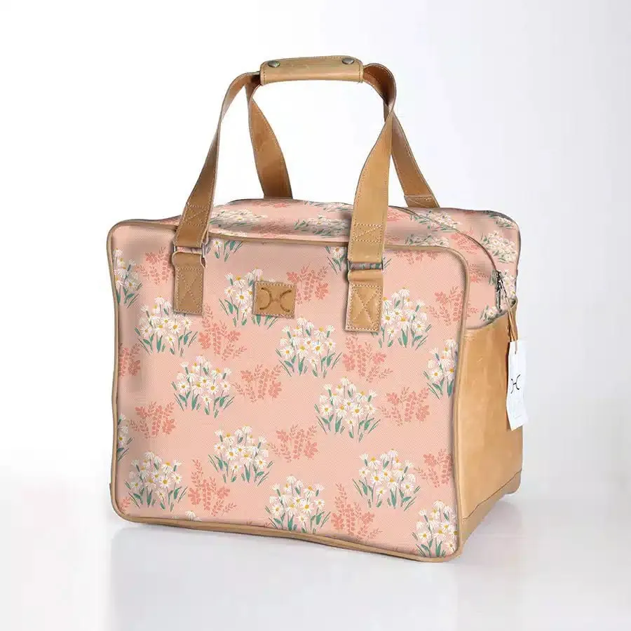 Thandana Laminated Fabric Large Weekender Bag