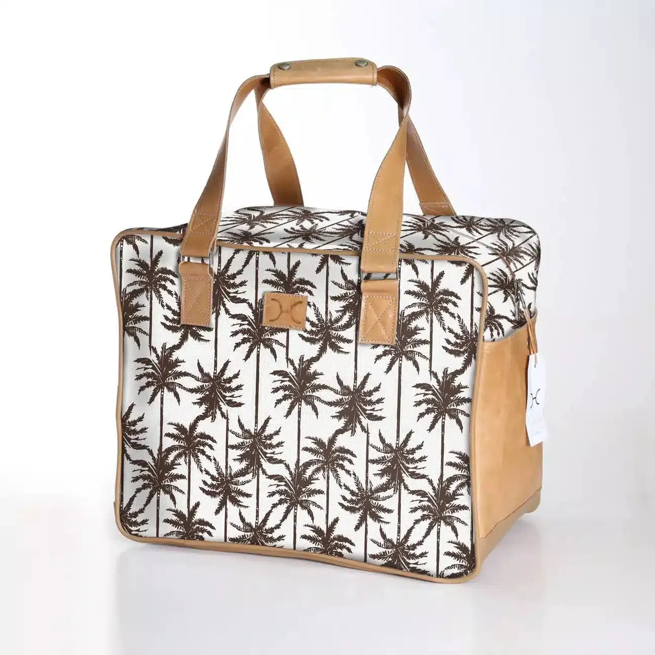 Thandana Laminated Fabric Large Weekender Bag