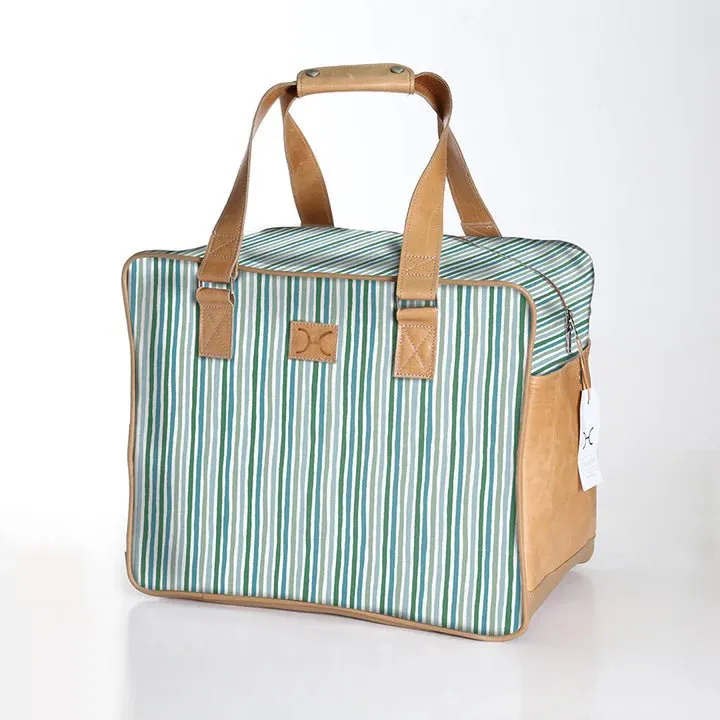 Thandana Laminated Fabric Large Weekender Bag