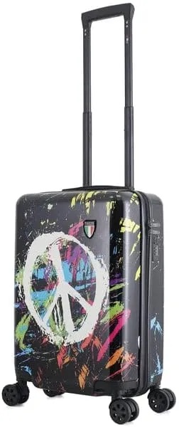 TUCCI Italy Peace In The World (20”) Carry on Hardside Suitcase