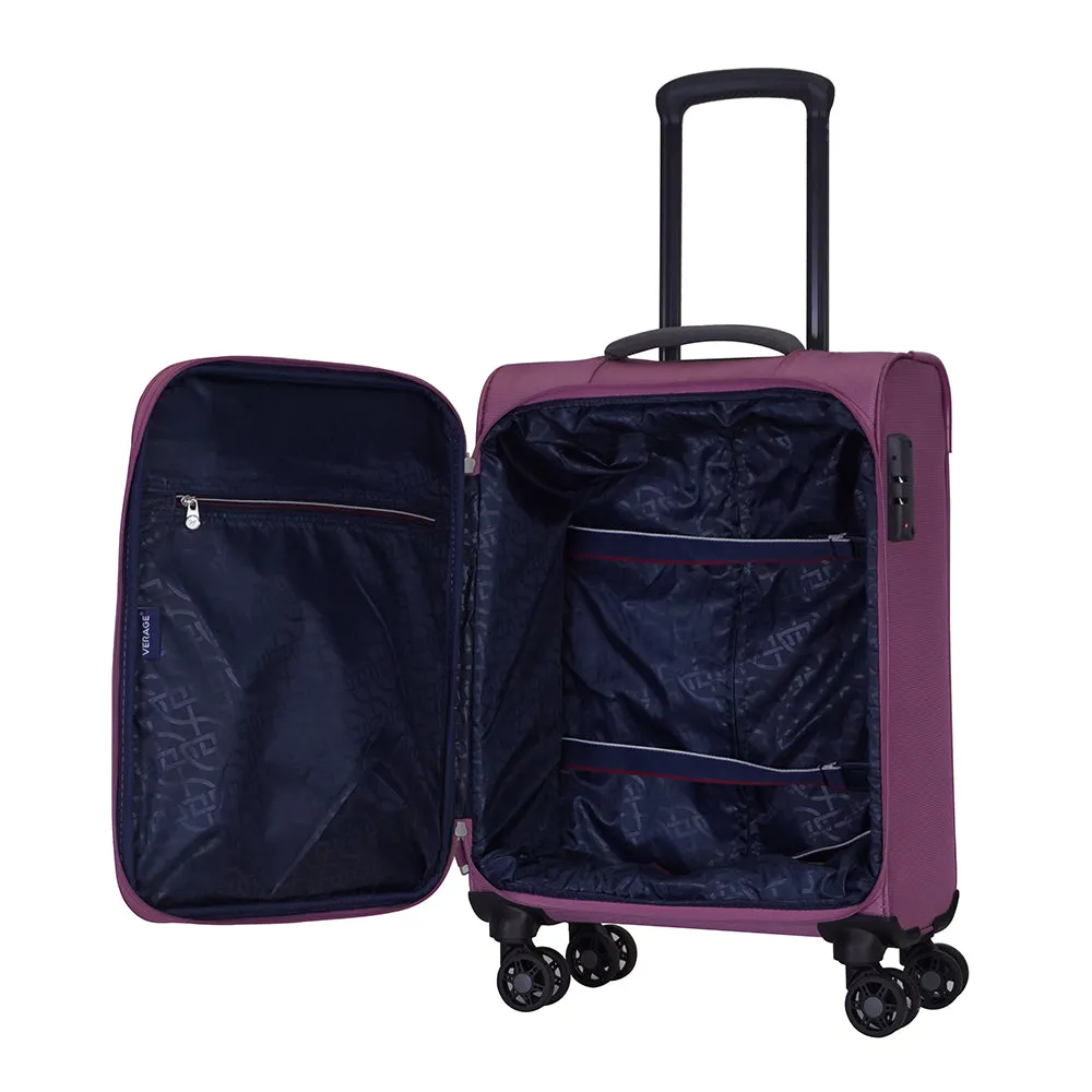 Verage Flight III Softside Spinner Luggage Carry-on 18.5"