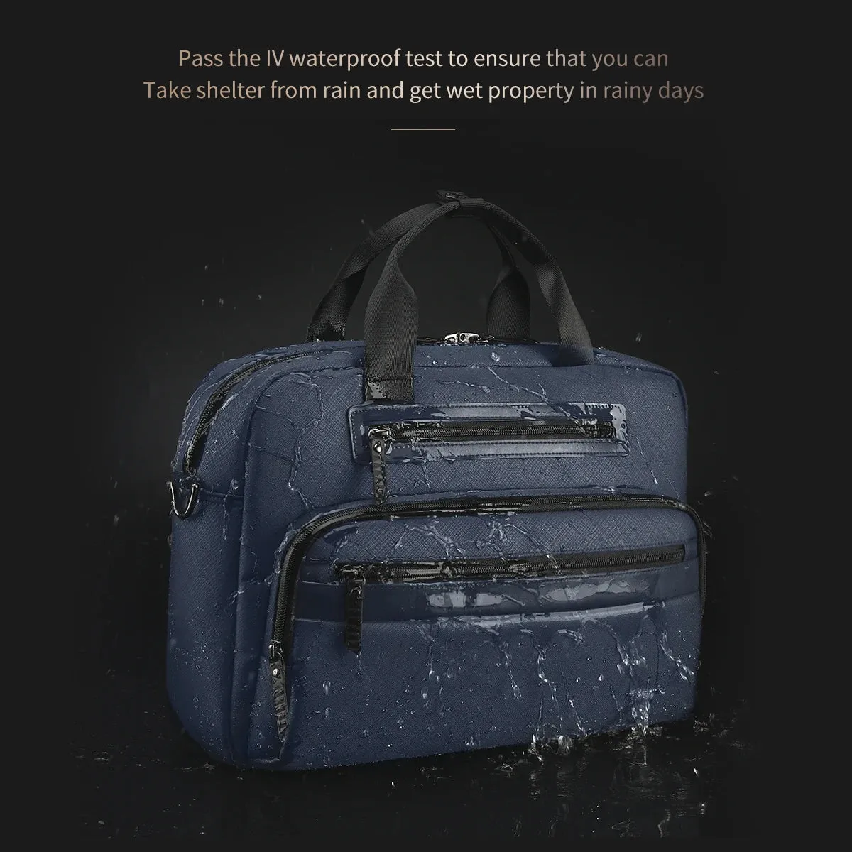 Waterproof 12-14 inch Laptop Shoulder Bag