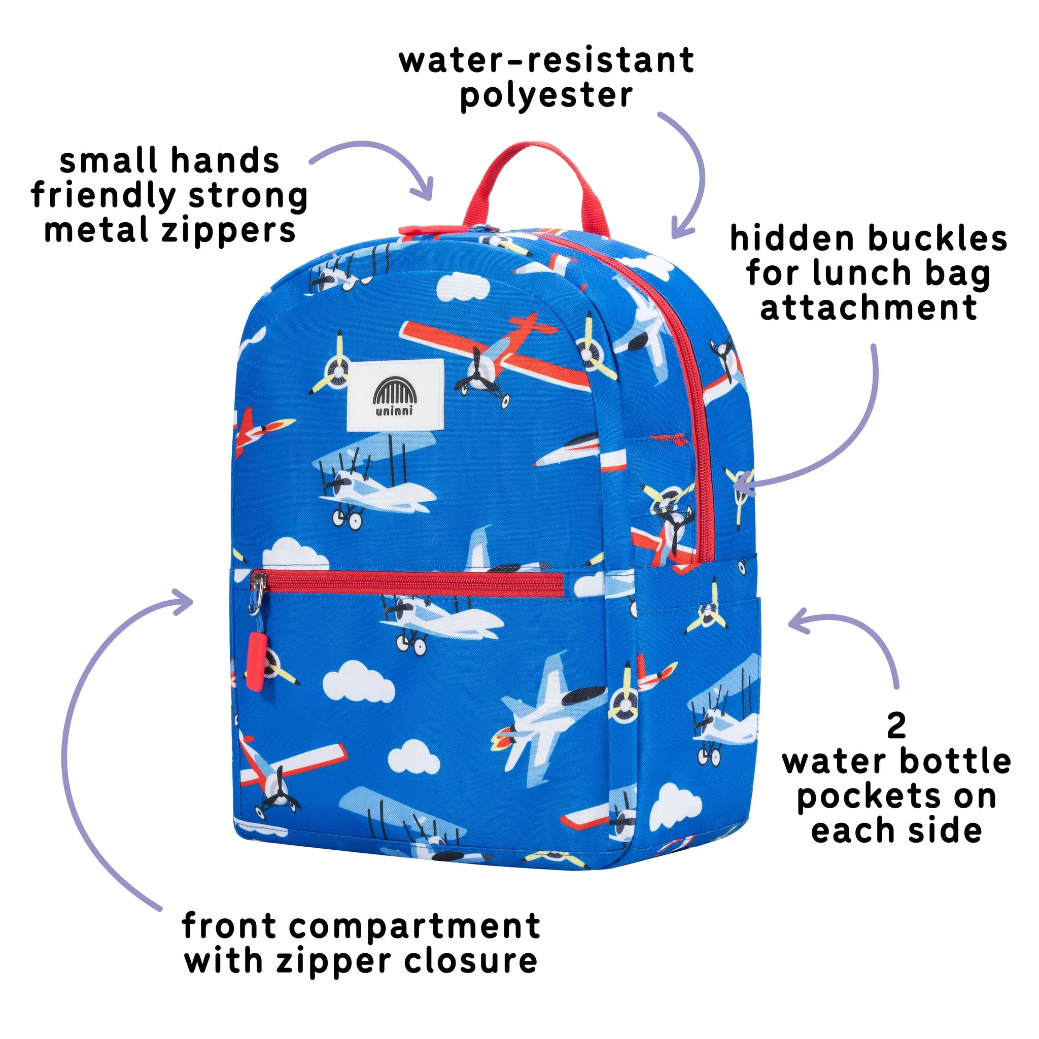 Wholesale - Ethan Backpack - Airplane