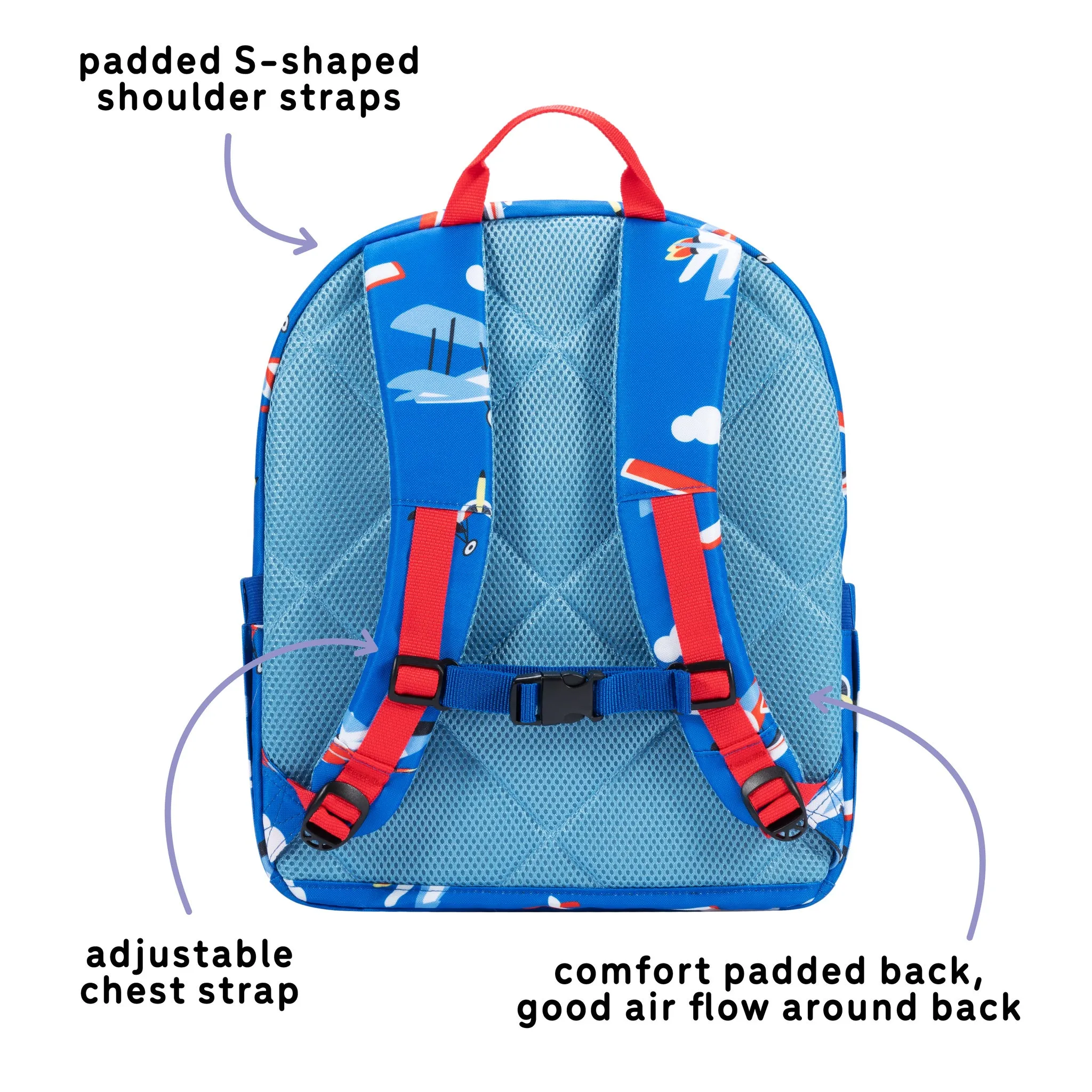 Wholesale - Ethan Backpack - Airplane