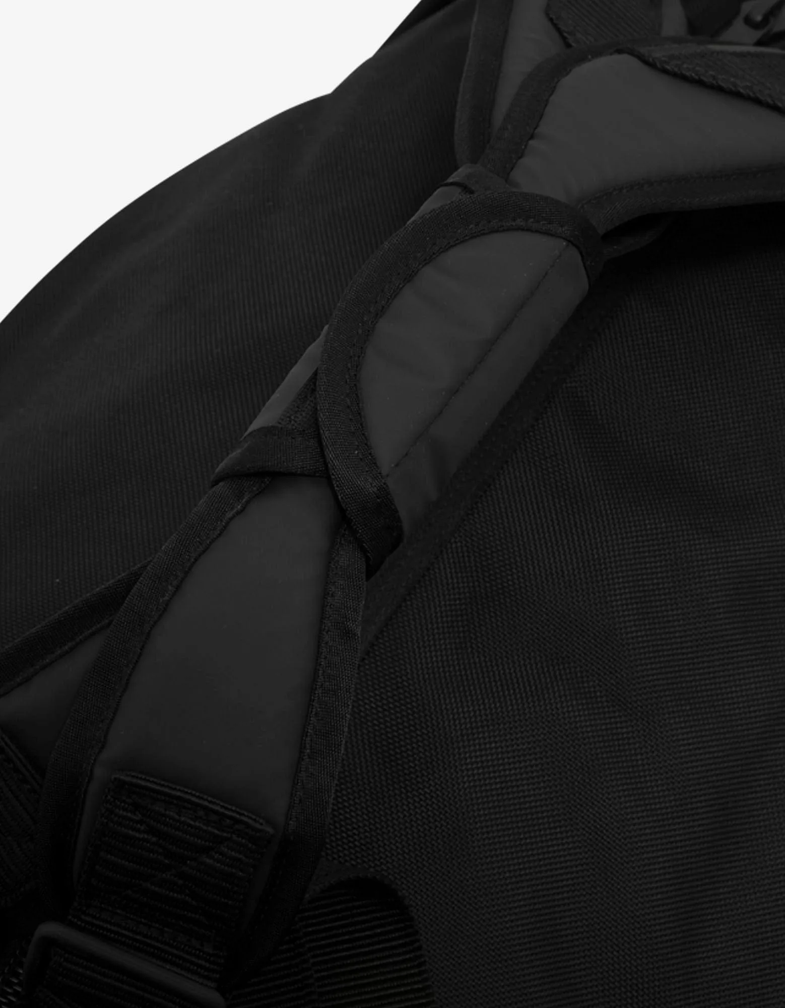 Y-3 Black Hybrid Duffle Bag